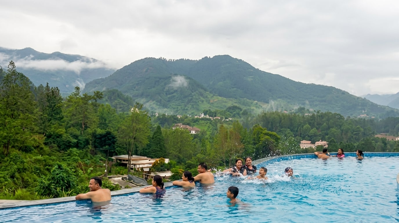Wisata Air Panas & Hutan Pinus